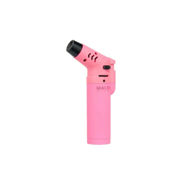 Maven Alpha Torch Lighters 15 Pack Display Windproof Refillable Jet Flame