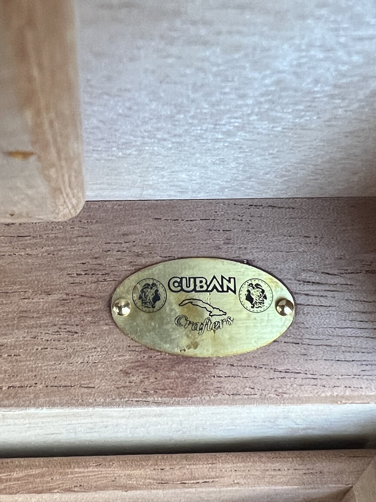CUBAN CRAFTERS Classic Cherry Wood, Cigars, Humidor