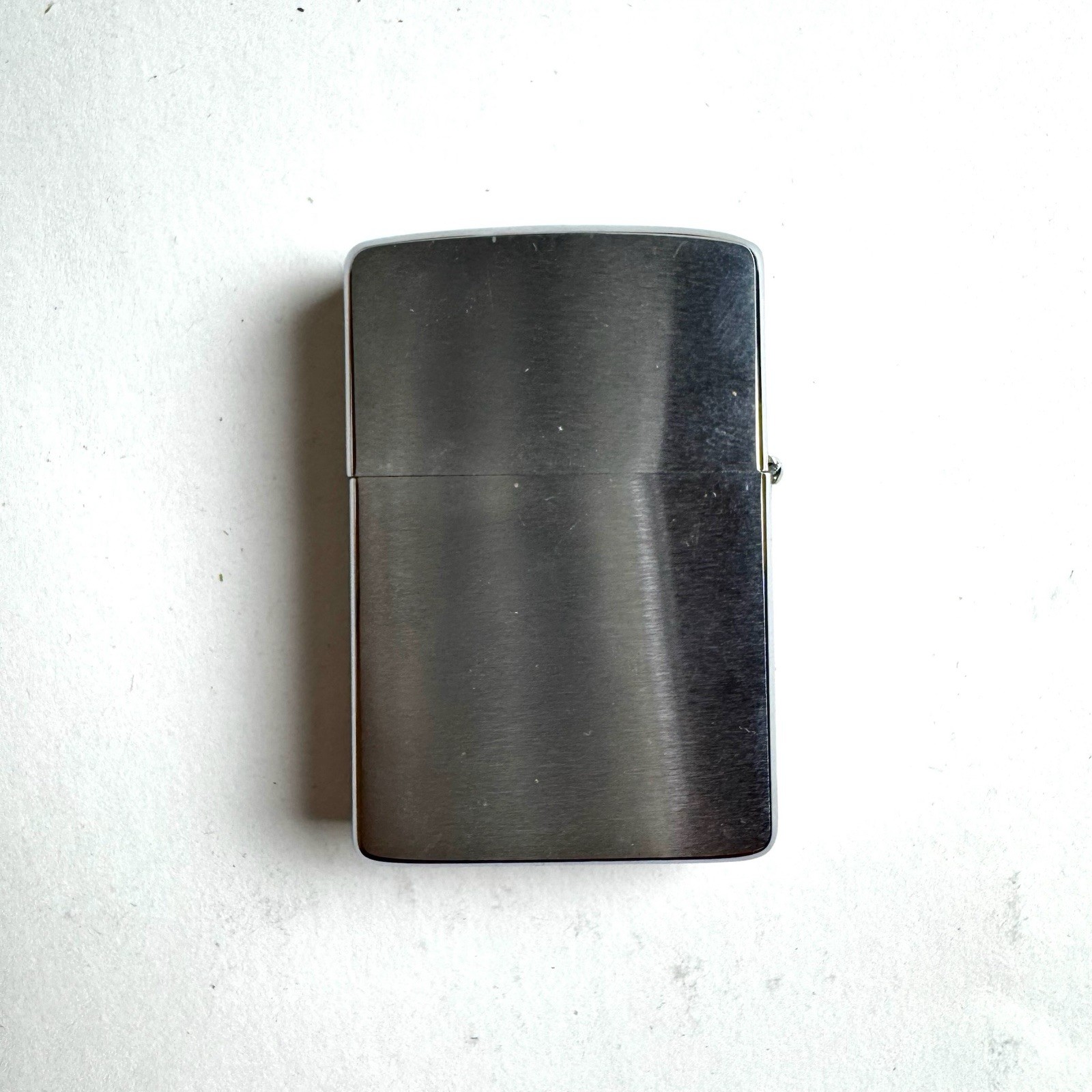 zippo lighter No. 200 Brush Finish in original box 1965 UNTESTED